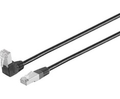 MicroConnect U/UTP CAT6 3M Juodas PVC 1 x