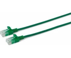 MicroConnect U/UTP CAT6A Slim 0,25M žalia