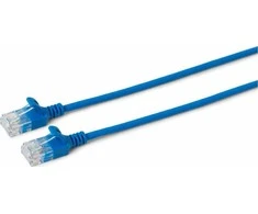 MicroConnect U/UTP CAT6A Slim 1,5M mėlyna