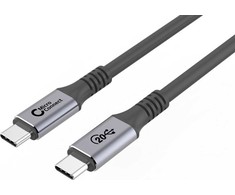 Kabelis USB MicroConnect USB-C - USB-C 1.5 m Juodas (USB3.2CC01.5)