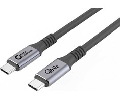 Kabelis USB MicroConnect USB-C - USB-C 1.5 m Juodas (USB4CC1.5)