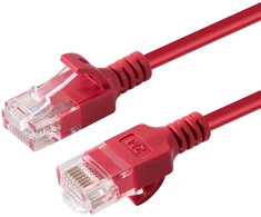 „Microconnect V-UTP6A0015R-SLIM“, 0,15 m, Cat6a, U/UTP (UTP), RJ-45, RJ-45, raudonas