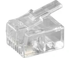 MicroConnect Modulio kištukas RJ11 6P4C, 10vnt (KON501-10R)