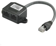 „MicroConnect Y-ADASTE RJ45- 2xRJ45 M / F 8P (MK418)“