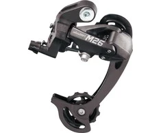 Microshift Galinė mikropamaina, 7- 8 eilė (2 / 3x7 / 8), suderinama su Shimano, Long troleibusu, Max. Mode 28- 36T, Min. Mode 11- 12T, Capacity 45T (NEW)