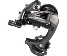 Microshift Galinė pavara MICROŠIFT MESZO, 8-9 eilė (1 / 2x8 / 9), suderinama su Shimano, Trumpas vežimėlis, Maks. 28-36T režimas, Talpa 39T (NEIŠKA)