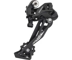 Microshift Galinė pavara MICROŠIFT XLE, 10-oji eilė, suderinama su Shimano, Ilgas vežimėlis, Maks. režimas 36-42T, Talpa 47T (NEW)