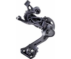 Microshift Galinė pavara MICROŠIFT XLE, 10-11 eilė, suderinama su Shimano, vidutinio vežimėlio, Max. 40-46T režimas, talpa 41T, sankabA (NW)