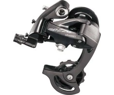 Microshift Galinė pavara MICROŠIFT MESZO, 8-9 eilė (1 / 2x8 / 9), suderinama su Shimano, Trumpas vežimėlis, Maks. 28-36T režimas, Talpa 39T (NEIŠKA)