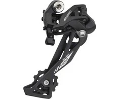 Microshift Galinė pavara MICROŠIFT XLE, 10-oji eilė, suderinama su Shimano, Ilgas vežimėlis, Maks. režimas 36-42T, Talpa 47T (NEW)