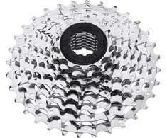 Microshift MICROŠIFT MESZO / R8 kasetė 8-eilė, plienas, suderinamas su Shimano, 11-13- 15- 18- 21- 24- 28- 34, nikelis (NEW)