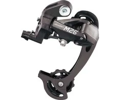 Microshift Galinė mikropamaina, 7- 8 eilė (2 / 3x7 / 8), suderinama su Shimano, Long troleibusu, Max. Mode 28- 36T, Min. Mode 11- 12T, Capacity 45T (NEW)