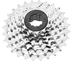 Microshift MICROŠIFT MESZZO kasetė, 7-oji eilė, plienas, suderinama su Shimano, 12-13- 15- 18- 21- 24- 28, nikelis (NEW)