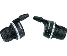 Microshift MICROŠIFT Mannets, PorA, 8 eilutė (3x8), suderinama su Shimano, Twist Shifter, indeksavimas (NEW)