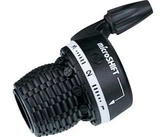 Microshift MIKROŠIFIKTAI Mannet, Kairė, trečioji eilutė, suderinama su Shimano, Twist Shifter, indeksavimas (NEW)