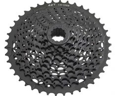 Microshift MICROŠIFT XLE 10-eilė, plienas 36T aliuminio 42T, suderinama su Shimano, 11-13- 15- 18- 21- 28- 32- 36- 42 (Al.), Juoda (NEW)