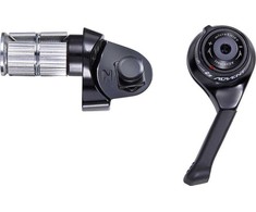 Microshift MICROŠIFT ADVENTAS Magnetas, dešinė, 9-eilė, nesuderinama su Shimano, Bar End Shifter, Fraction / indeksavimas (NEW)