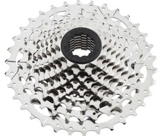 Microshift MICROŠIFT R9 / MARVO kasetė, 9-eilė, plienas, suderinamas su Shimano, 11-13- 15- 17- 19- 21- 28- 34, nikelis (NEW)