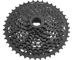 Microshift MICROŠIFT XLE 10-eilė, plienas 36T aliuminio 42T, suderinama su Shimano, 11-13- 15- 18- 21- 28- 32- 36- 42 (Al.), Juoda (NEW)