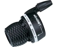 Microshift MIKROŠIFIKTAI Mannet, Kairė, trečioji eilutė, suderinama su Shimano, Twist Shifter, indeksavimas (NEW)
