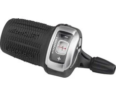 Microshift MIKROŠIFIKTAI Mannetas, kairėn, 3-oji eilė, suderinamas su Shimano, Twist Shifter, Frikcija / Optinis translokacijos indikatorius (NEW)