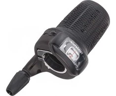 Microshift MICROŠIFT 3, dešinė, trečioji eilutė, suderinama su Shimano, Twist Shifter, Optinis Translokacijos indikatorius (NEW)
