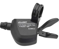 Microshift MICROŠIFT XLE, Kairė, 3RD- eilutė, suderinama su Shimano, Xpress Trigger, Nr Pass indikatorius (NEW)