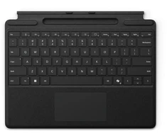 Klaviatūra Microsoft MICROSOFT Surface Pro9/10 Typecover with Slim Pen Storage juoda Itālija