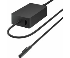 Microsoft Surface 65 W maitinimo šaltinis, skirtas naudoti viduje, kintamosios srovės, 1,7 m, juodas