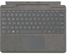 Microsoft Surface Pro Signature Klaviatūra su trackpadu, Surface Slim Pen 2, laikikliu ir krovikliu, QWERTY tarptautinė anglų kalba, platina