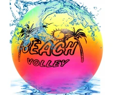 Midex Kamuolys 9" Beach tęczowa D45322 77638