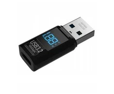 „Mathorn MPMA-10AC60“ USB-A – USB-C juodas USB adapteris (MPMA-10AC60)