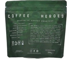 Miga Coffee „Coffee Heroes Guatemala Santa Barbara“ filtruotos kavos pupelės, 250 g