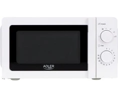 Adler | Mikrobangų krosnelė | AD 6205 | Laisvai stovintis | 700 W | Baltas
