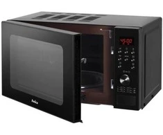 Amica Microwave AMGF20E1GB Free standing, 700 W, Grilis, Juodas
