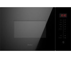 Amica AMMB25E2SGB X-TYPE Integruota kombinuota mikrobangų krosnelė 25 L 900 W Juodas