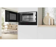 Bosch Serie 8 BER7321B1 mikrobangų krosnelė Juodas Solo mikrobangų krosnelė Įmontuojama 21 L 900 W