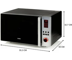 Mikrobangų krosnelė Domo DOMO DO24201C – kuchenka mikrobangų krosnelė combi 42 L