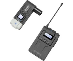 Boya uhf xlr belaidis mikrofonas-1 tx+1 rx