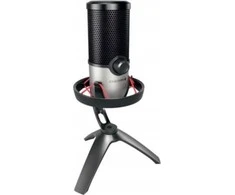 Mikrofonas Cherry CHERRY UM 6.0 Advanced, mikrofonas (juodas / sidabrinis, USB-C, lizdas)
