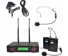 Ausinės DNA Professional VM Dual Head Set - Belaidė mikrofono sistema