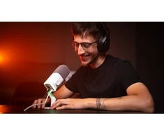 Krux Qube XLR/USB balta