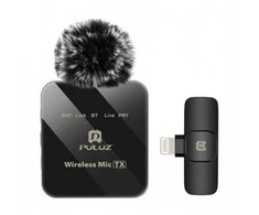 Mikrofonas Puluz 2x Wireless Lavalier mikrofonas skirtas iPhone Lightning / Puluz PU647B