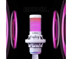 „Rampage Bemol RGB USB-C“ balta