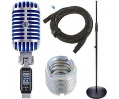 Mikrofonas Shure Dinaminis vokalinis mikrofonas Shure SUPER 55 Deluxe pilnas komplektas