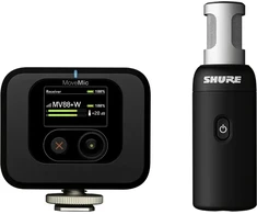 Shure MV88+W-KIT-Z6 - wireless stereo microphone with an on-camera receiver