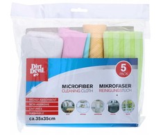 Dirt Devil Rinkinys ściereczek su mikrofibry Dirt Devil 5 vnt 35 x 35 cm