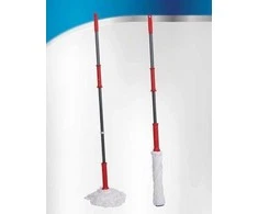 Dirt Devil Mop su mikrofibry E7778 125 x 7,5 CM Raudona Pilka