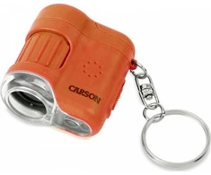 Carson MicroMini 20x kišeninis mikroskopas su UV spinduliais ir LED žibintuvėliu