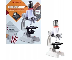 Mikroskopas Mikroskop GENESIS Forever Mikroskop su aluminiowym korpusem Plus C2171P balta